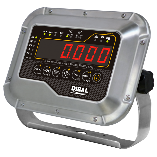 Ψηφιακός ενδείκτης ζύγισης DIBAL DMI 610 inox